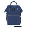Sunveno Diaper Bag with USB - Navy Blue
